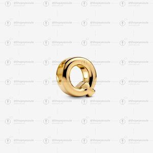 Pandora Letter Q Alphabet Charm